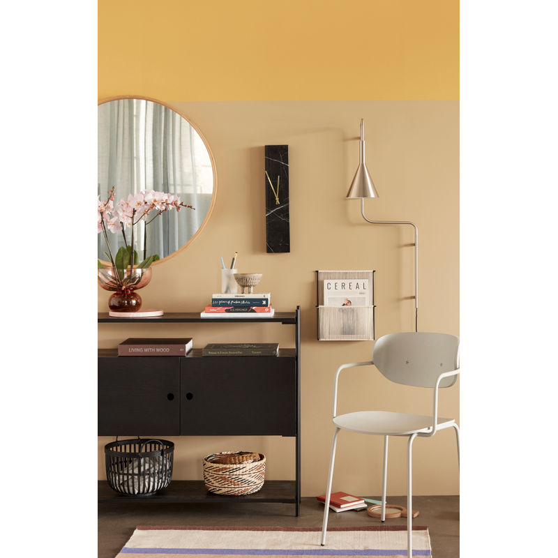 Hübsch Porte-revues String Wand Noir/Blanc