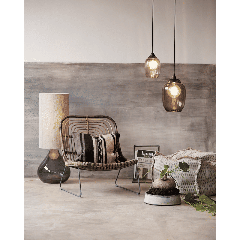 House Doctor Big Lampenvoet, Donker grijs