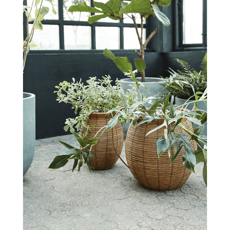 House Doctor Boum Plantenbakken, Naturel