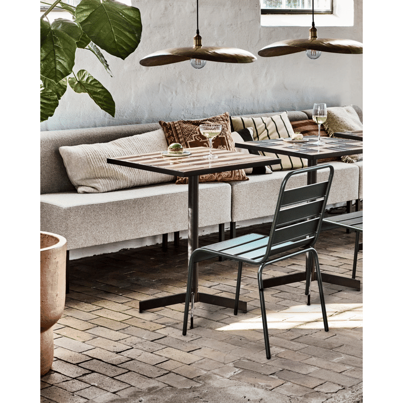 House Doctor Stripe Tisch, Beige