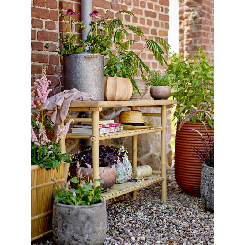 Table d'appoint Sole de Bloomingville, naturelle, en bambou