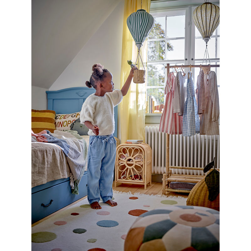 Pouf Bloomingville MINI Agnes, marron, coton