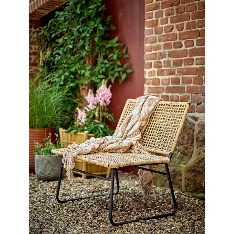Bloomingville Vallone Loungestoel, naturel