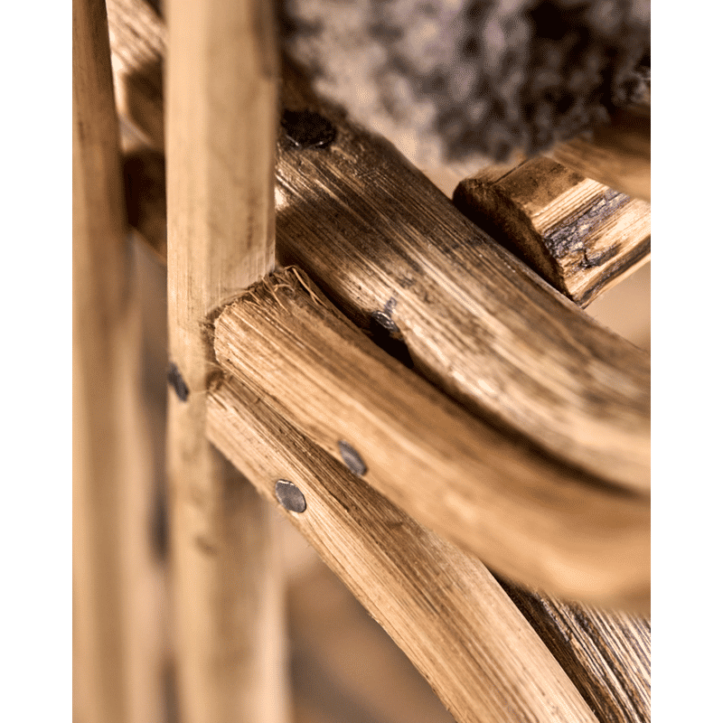 Table d'appoint House Doctor, bois naturel