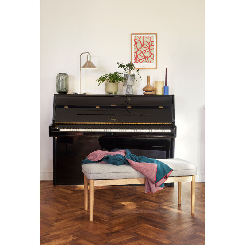 Hübsch Wervelvaas Grijs