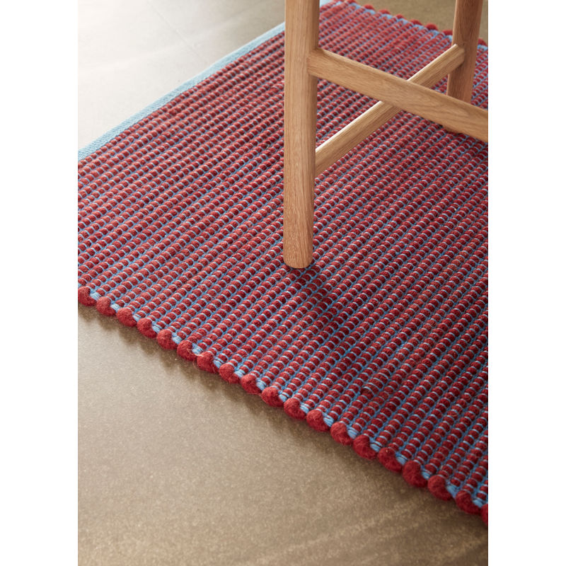 Hübsch Kawa Runner Bordeaux/Bleu