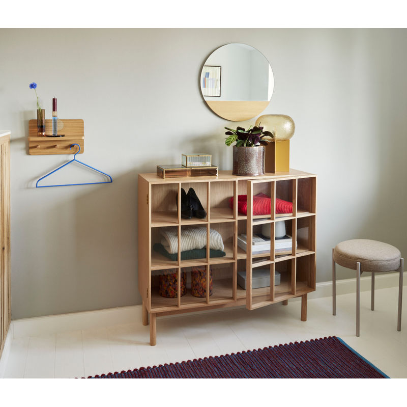 Hübsch Kawa Runner Bordeaux/Bleu