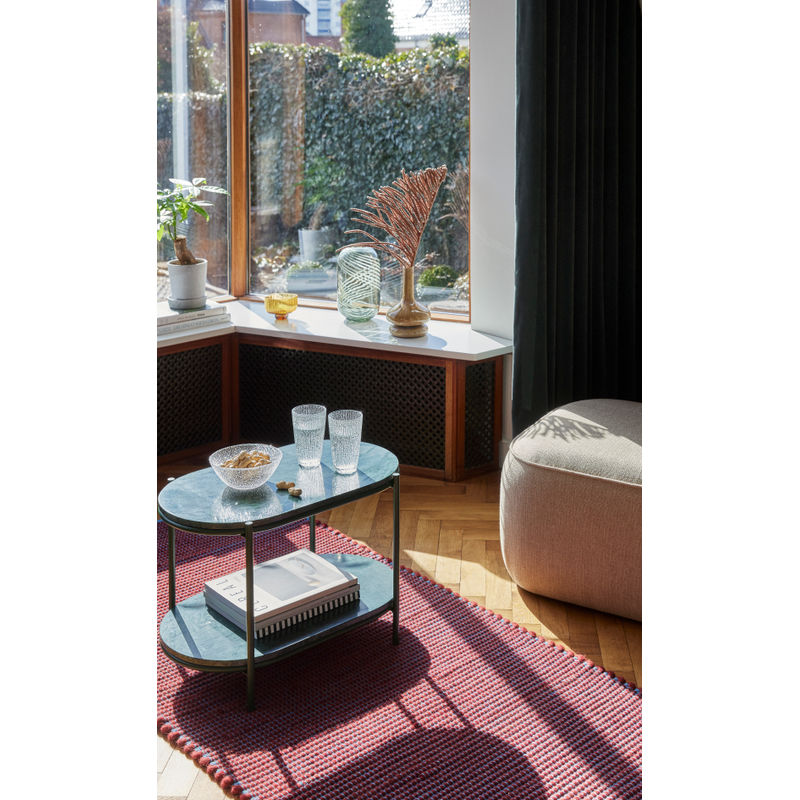 Hübsch Kawa Runner Bordeaux/Bleu