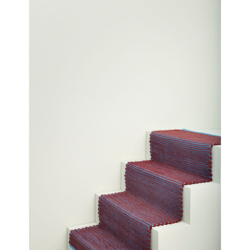 Hübsch Kawa Runner Bordeaux/Bleu