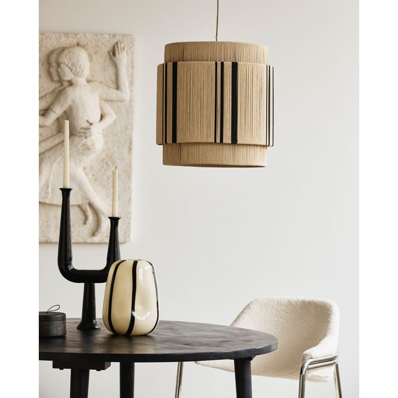 Candelabro Nordal Ulopu, negro