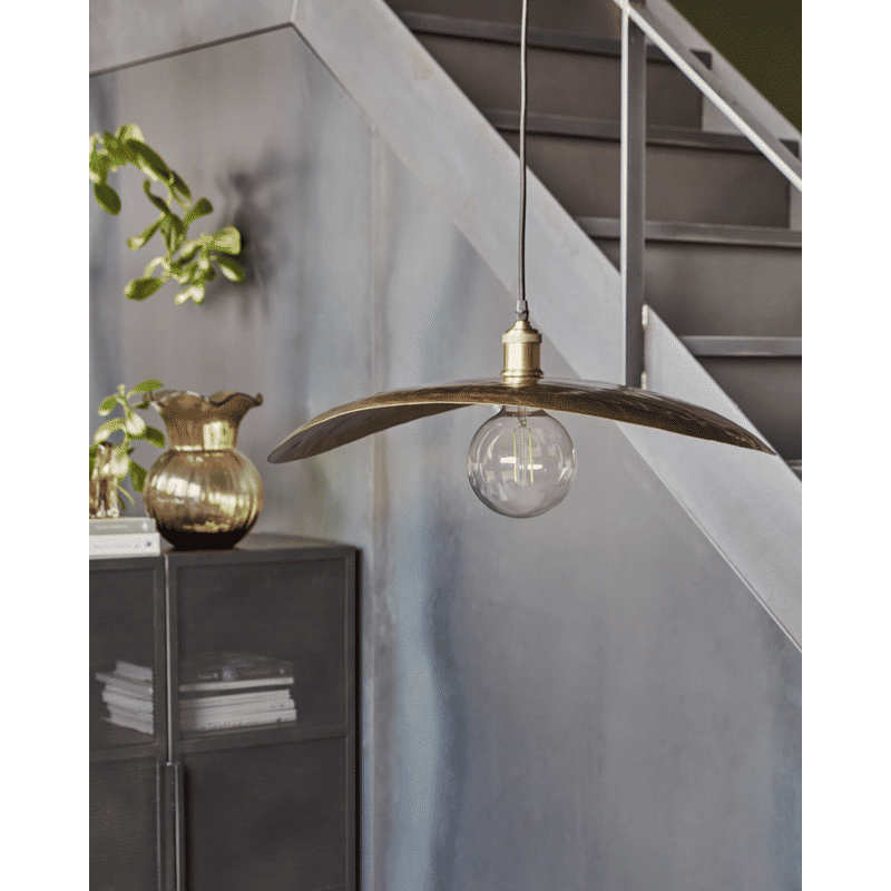 Pantalla de lámpara House Doctor Hatt, bronce antiguo