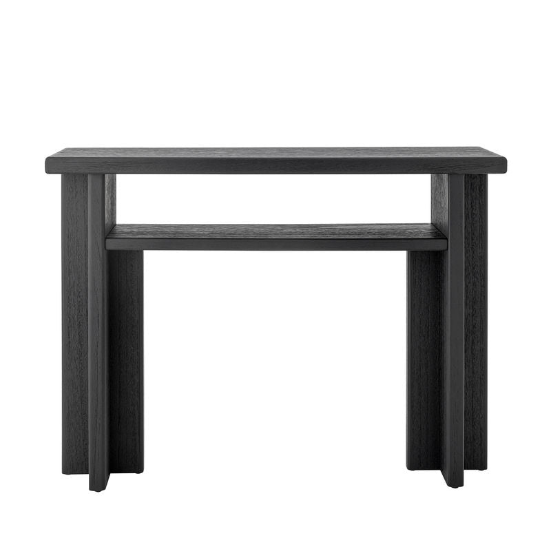 Mesa consola Cupa de Bloomingville, negra, madera