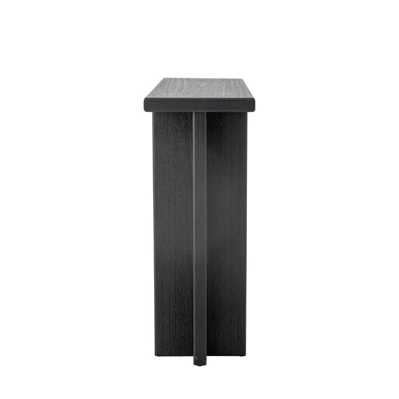 Mesa consola Cupa de Bloomingville, negra, madera