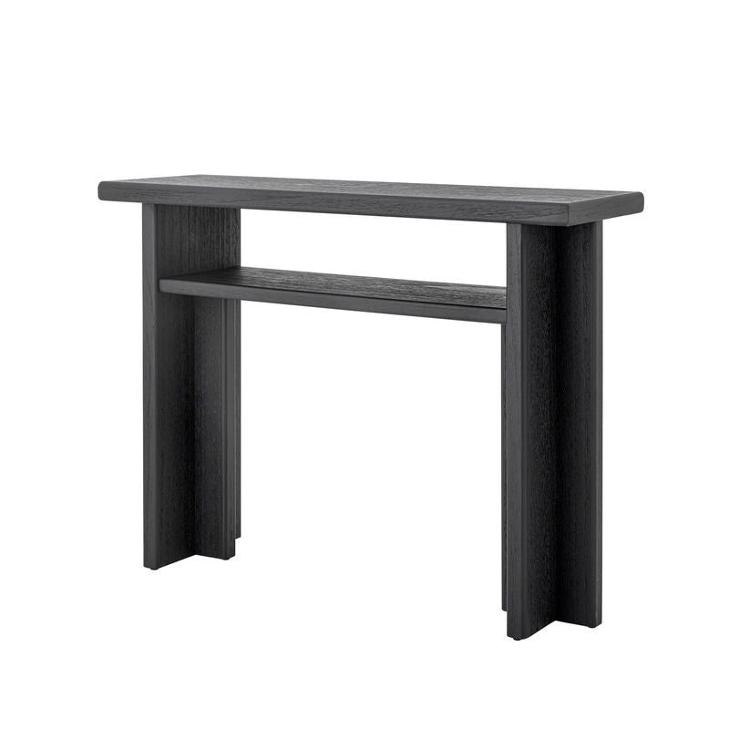 Mesa consola Cupa de Bloomingville, negra, madera