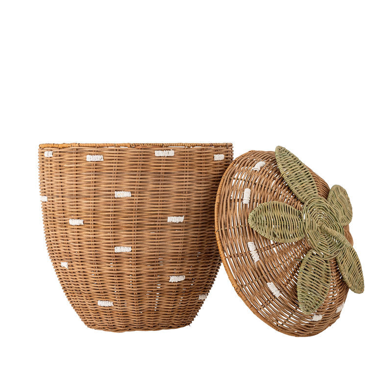 Panier Pelino Bloomingville MINI, brun
