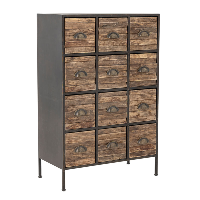 Creative Collection Matteo Schrank, Schwarz, Metall