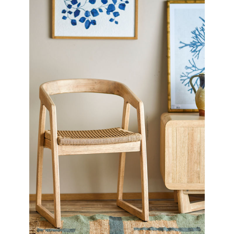 Creative Collection Serrone Esszimmerstuhl, Natur, Holz