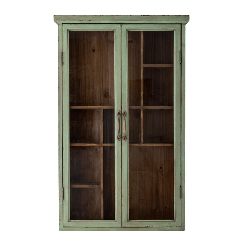 Creative Collection Hazem Schrank, grün, Lindenholz