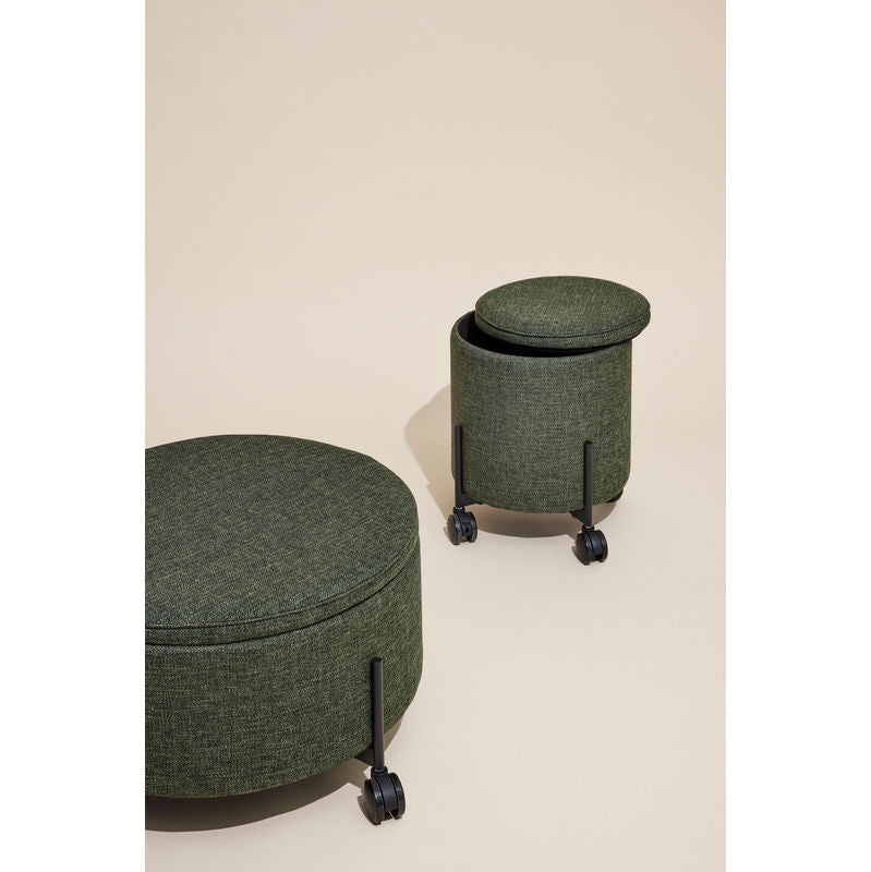 Pouf Hübsch Contain, vert