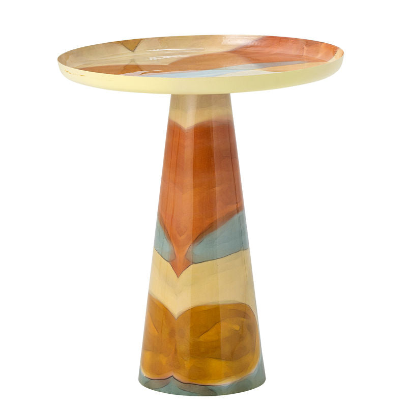 Bloomingville Brooke Beistelltisch, Gelb, Metall