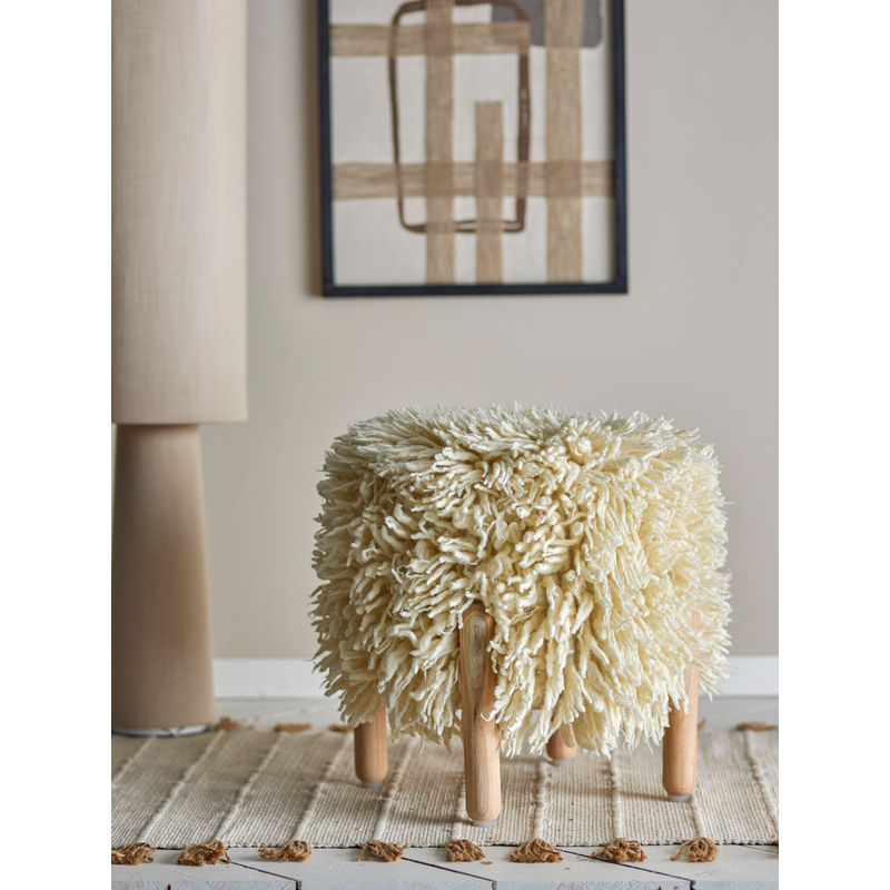 Bloomingville Lomba Kruk, Naturel, Laine
