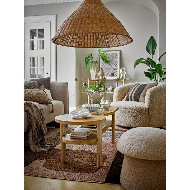 Bloomingville Valria Couchtisch, Natur, Eichenfurnier
