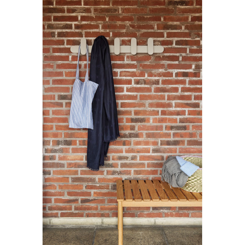 Banc Hübsch Row, bois naturel