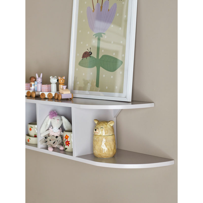 Bloomingville MINI Elias Regal, Grau, MDF Holz