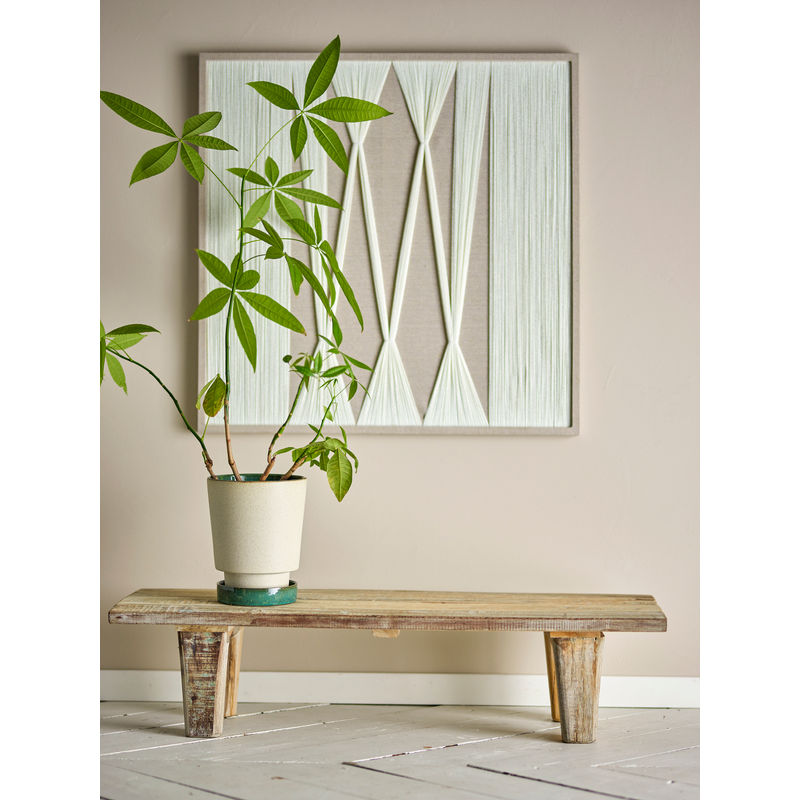 Bloomingville Riber Bank, Natur, recyceltes Holz