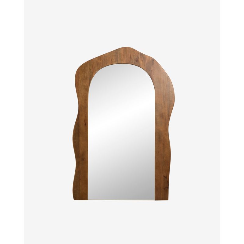Nordal Attila Spiegel, braunes Holz