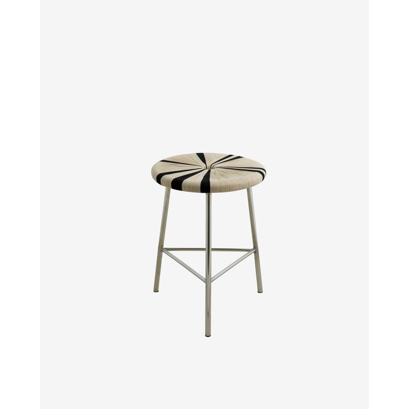 Nordal Morice taburete, negro
