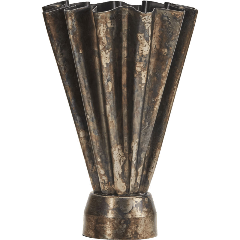 House Doctor Flood Vase, antik braun
