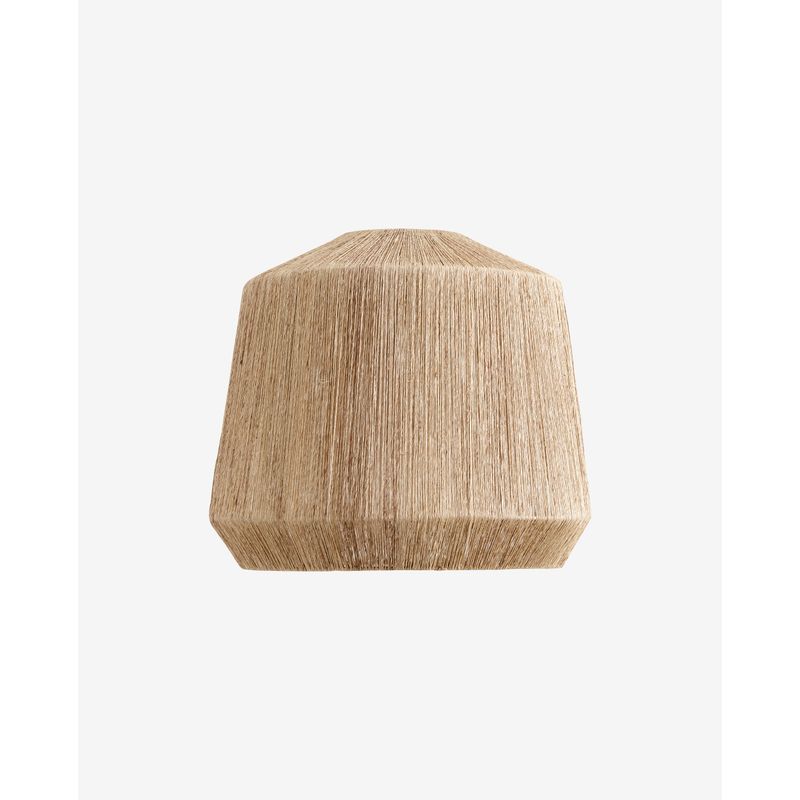 Abat-jour en jute Nordal, naturel