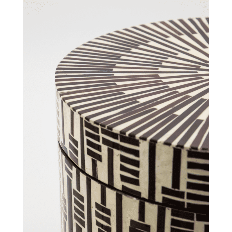 House Doctor Lango Aufbewahrungsboxen, Braun, Natur