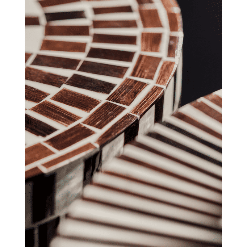 Boîtes de rangement Lango de House Doctor, Brun, Naturel