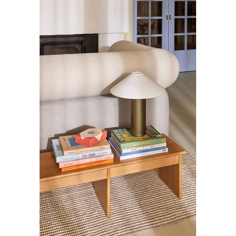 Hübsch Poppy vloerkleed, grijs, wit