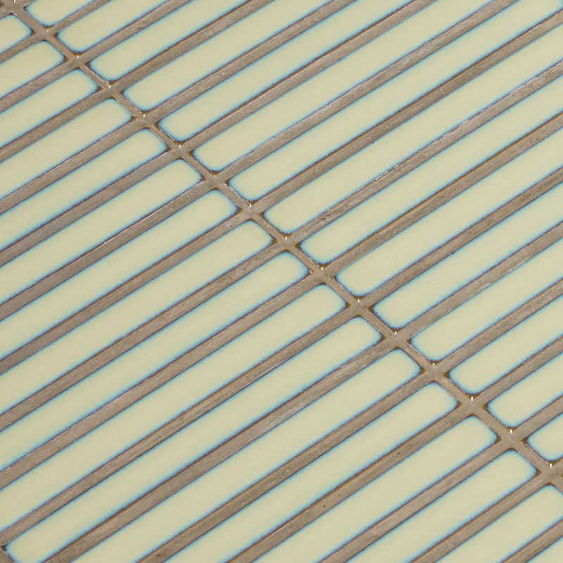 Hübsch Tile bijzettafel, mint, naturel hout