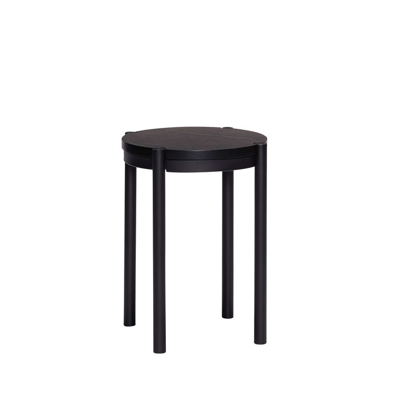 Taburete Hübsch Oto, negro