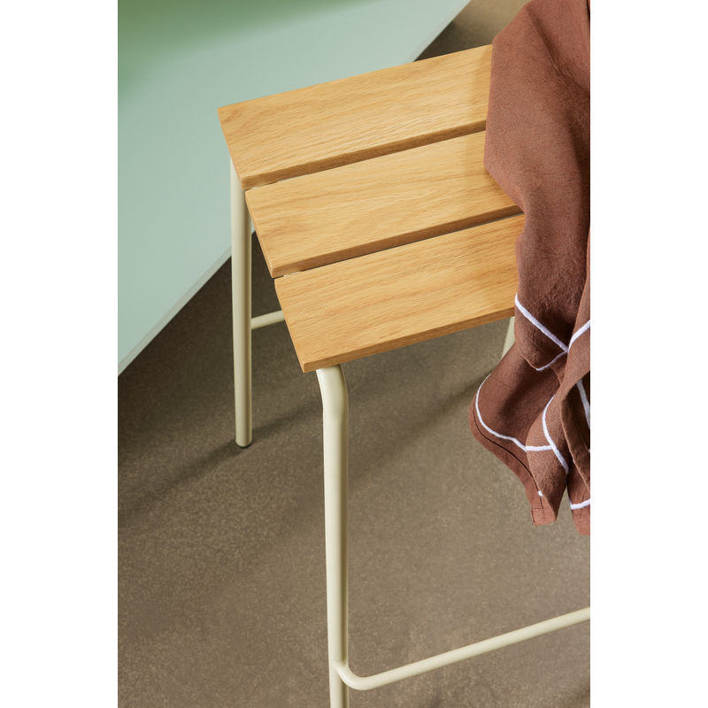 Hübsch Stilt Barhocker, sand