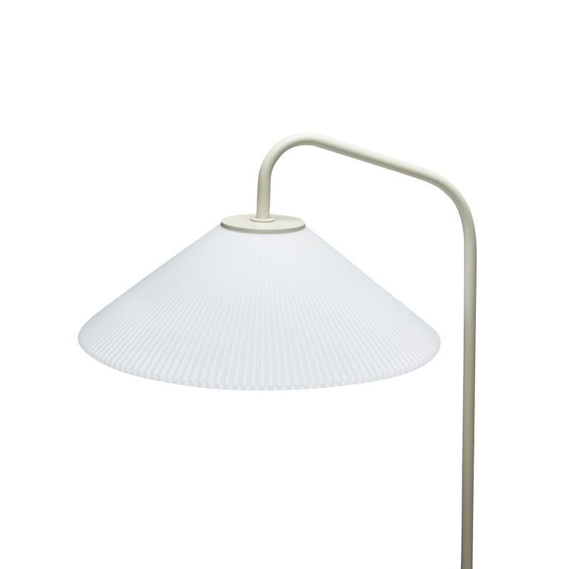 Hübsch Solid lampadaire, sable