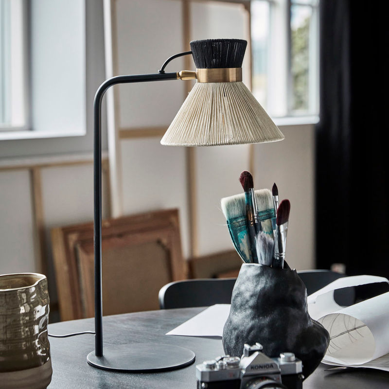 Lampe de table House Doctor, HDCord, noir