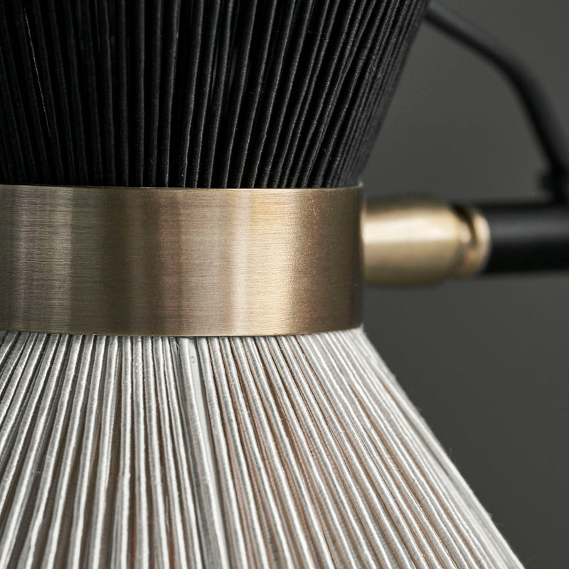 House Doctor Vloerlamp, HDCord, Zwart