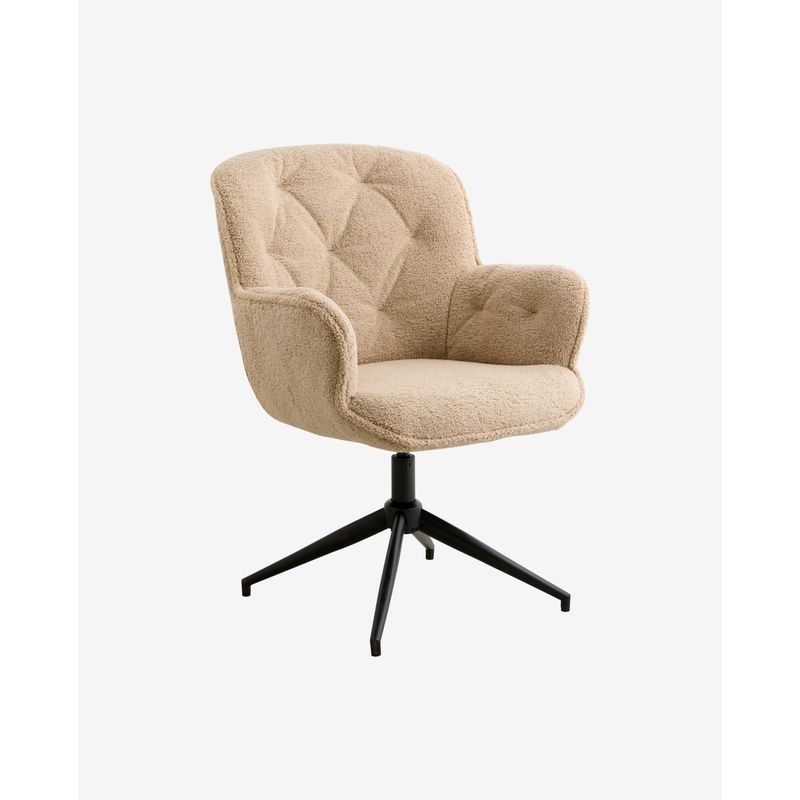 Nordal Silla de oficina A/S LEA-beige