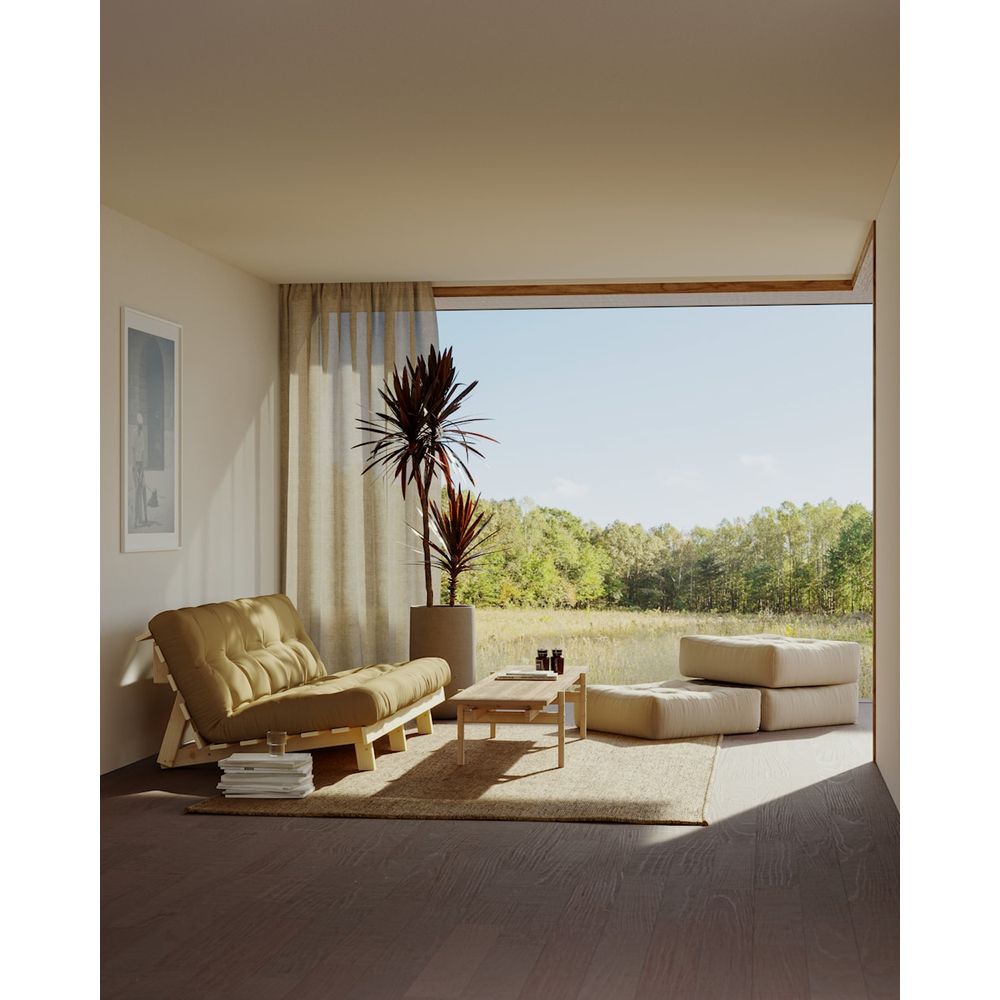 Karup Design LEAN RAW W. 5-LAYER MIXED MATTRESS WHEAT BEIGE