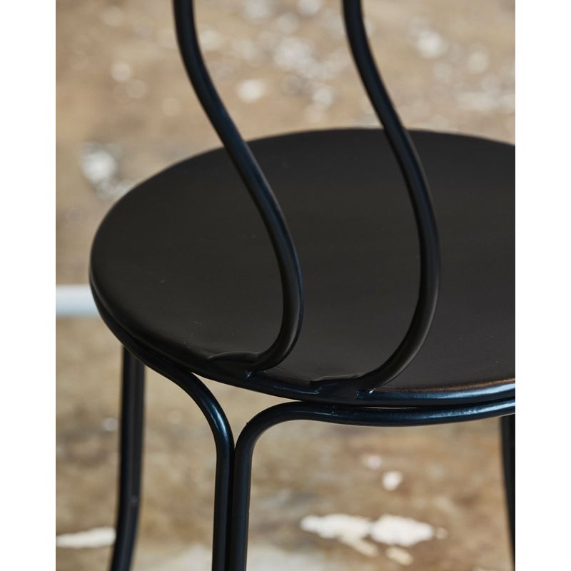 Nordal A/S Silla de jardín OLIVO-negro