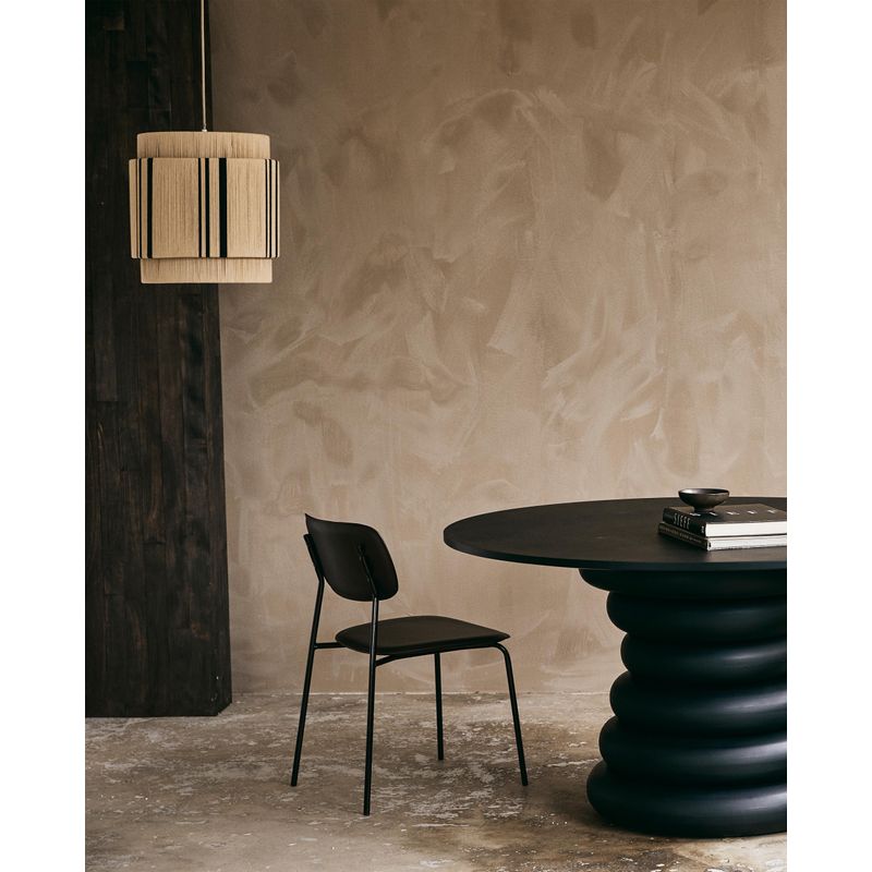 Nordal Mesa de comedor A/S YALU-negro