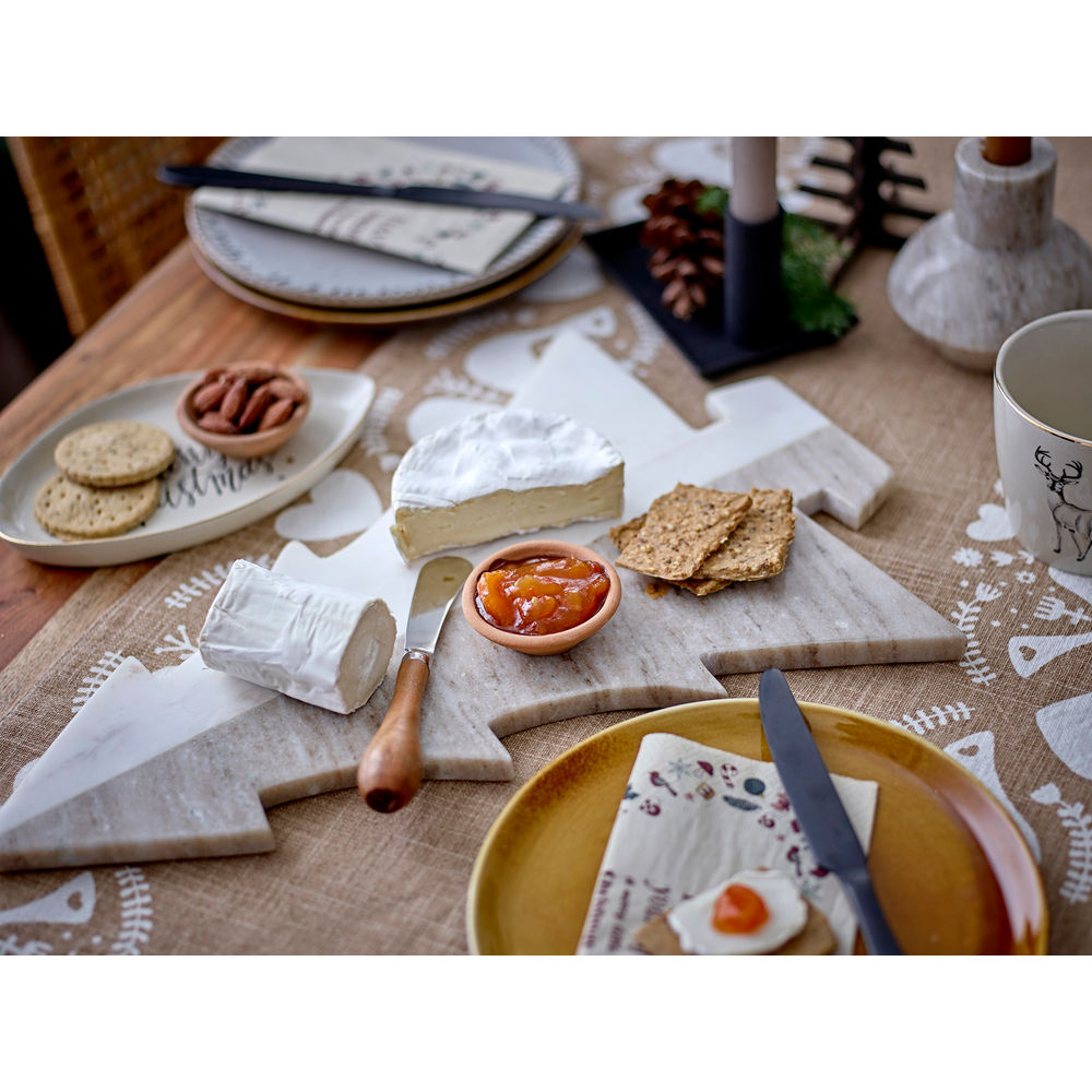 Blooming ville Paule Tisch läufer, Natur, Baumwolle