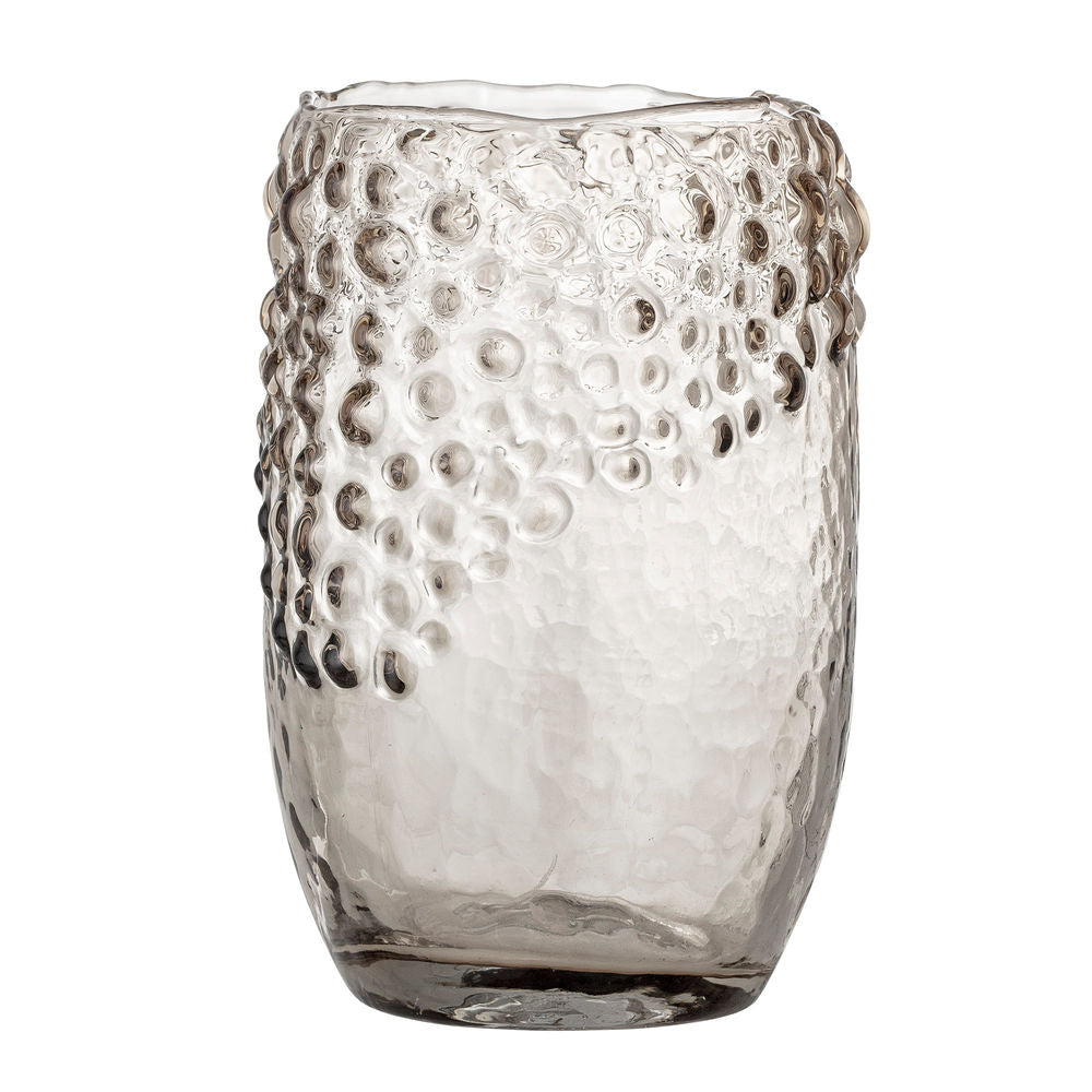 Bloomingville Vase Emalia, Marron, Verre