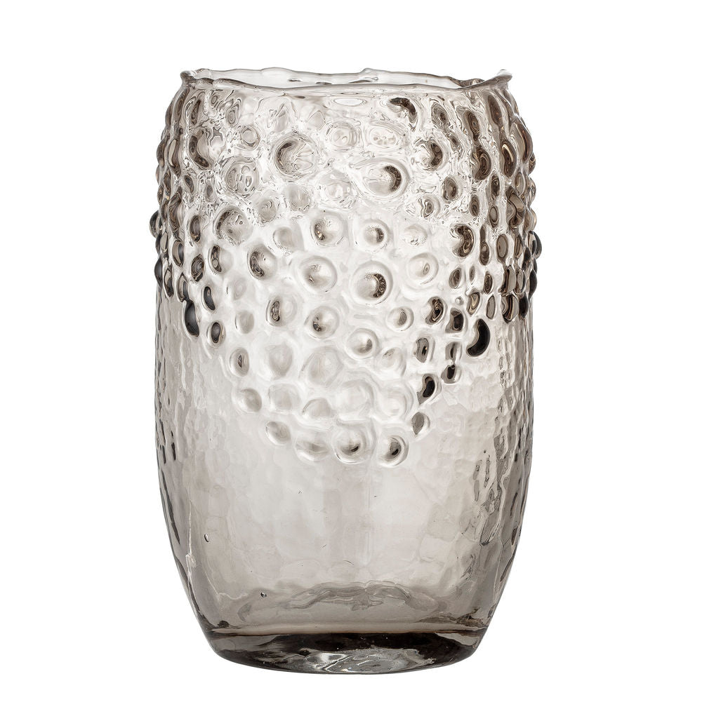 Bloomingville Vase Emalia, Marron, Verre
