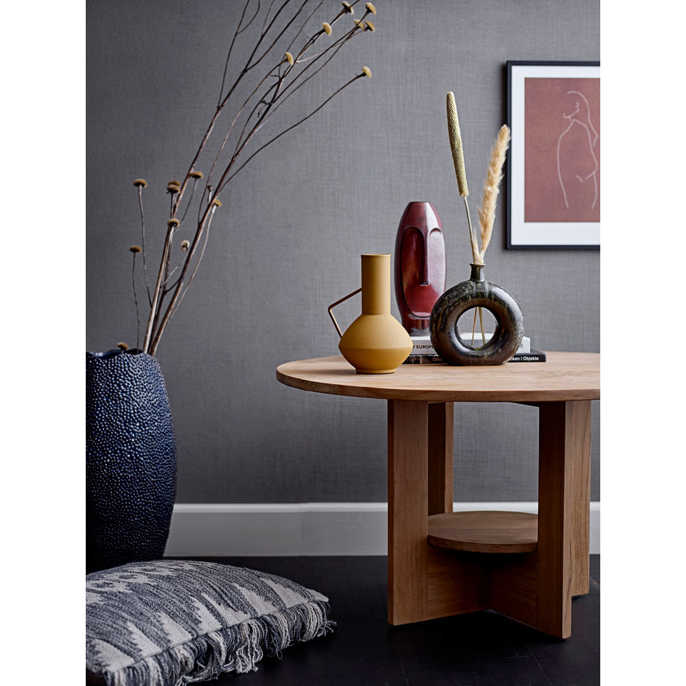 Bloomingville Baldvin Deco Vaas, Marrón, Gres